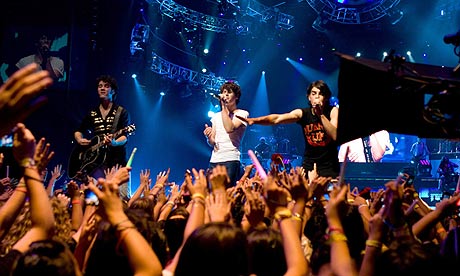 Still from Jonas Brothers: The 3-D Concert Experience