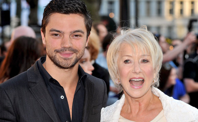 State of Play premiere: Dominic Cooper with Helen Mirren at the UK premiere of State of Play