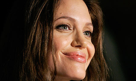 Angelina Jolie at the Cannes film festival in May 2008