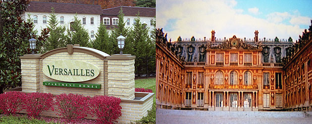 John Waters show: Versailles, from the John Waters Rear Projection show