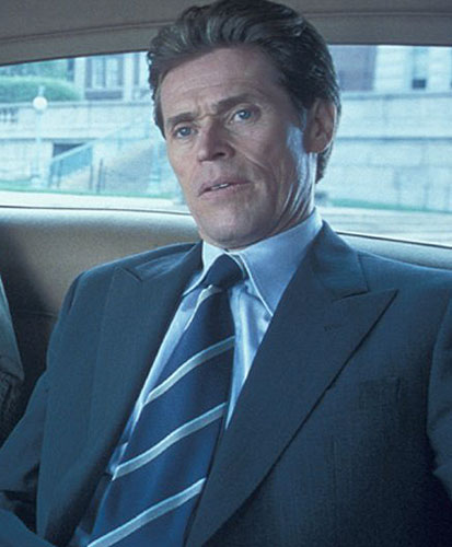 Film's character actors: Willem Defoe in Spider-Man (2002)