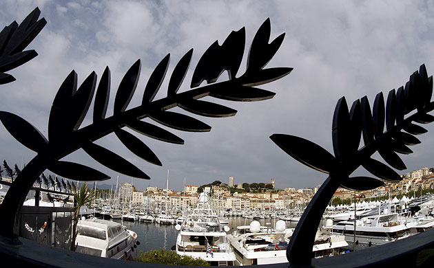 Cannes film festival: Luxury yachts are moored in the port of Cannes