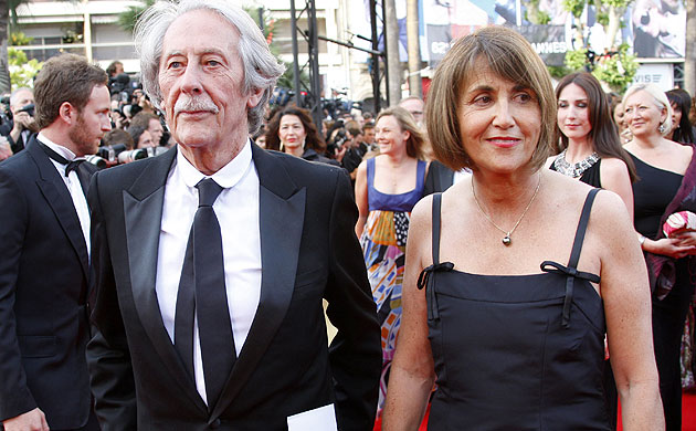 Cannes 2009: Up premiere: Jean Rochefort and French culture minister Christine Albanel in Cannes