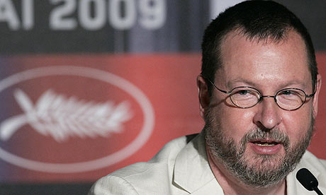 lars von trier. Lars von Trier at the press