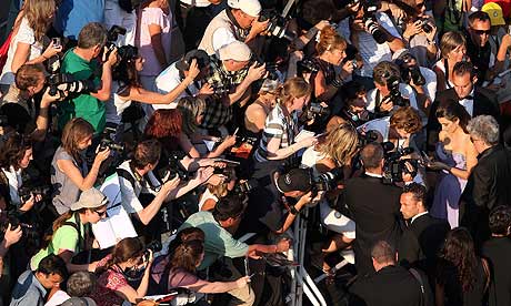 Penelope Cruz and Pedro Almodovar at the premiere of Broken Embraces at the Cannes film festival
