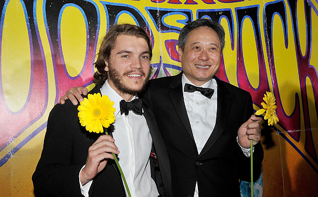 Cannes, one week in: Emile Hirsch and Ang Lee at the Taking Woodstock afterparty in Cannes