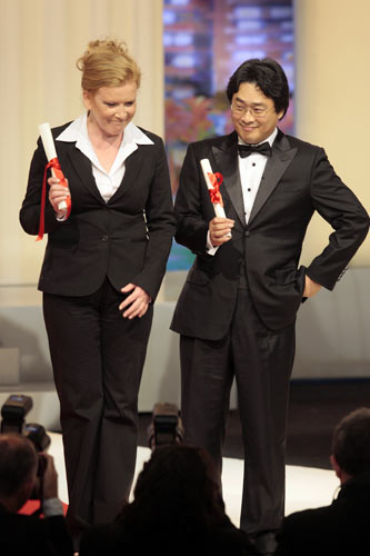 British director Andrea Arnold and South-Korean director Chan-Wook Park