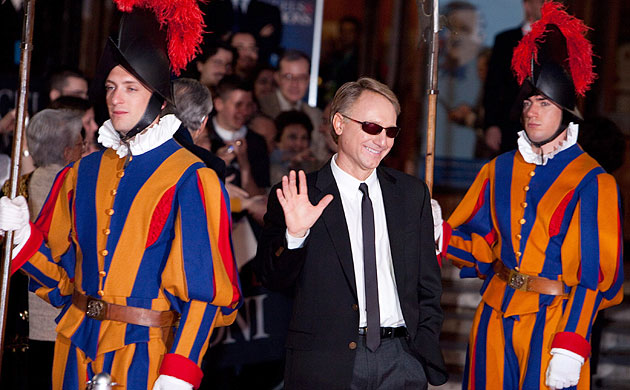 Angels & Demons premiere: Dan Brown at the world premiere of Angels & Demons in Rome