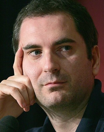 Xavier Giannoli at the 2006 Cannes film festival