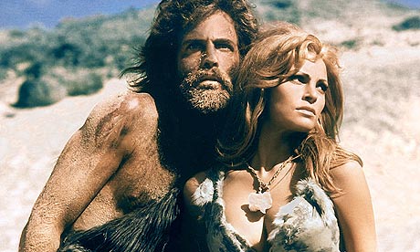 John Richardson and Raquel Welch in One Million Years BC 1966 