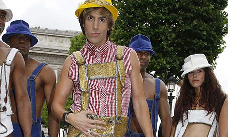 Sacha Baron Cohen as Bruno in Paris