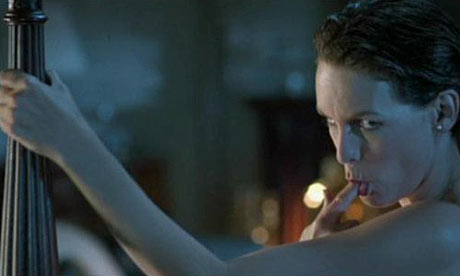 Jamie Lee Curtis in True Lies The cluster of us who sit around what might