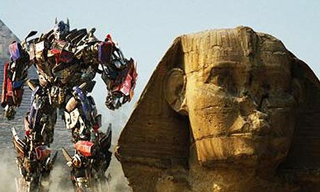 Scene from Transformers: Revenge of the Fallen