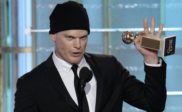 Golden Globes 2010: Michael C Hall accepting his best actor award for Dexter
