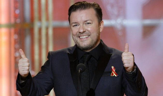 Golden Globes 2010: Ricky Gervais, Golden Globes 2010