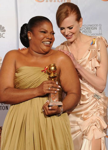 Golden Globes 2010: Mo'Nique, Nicole Kidman, Golden Globes