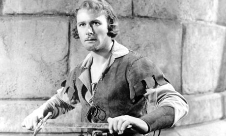 Errol Flynn as Robin Hood