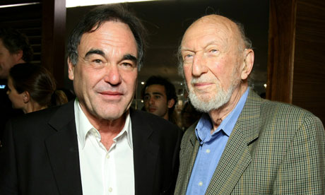 Directors Oliver Stone and Irvin Kershner in 2006