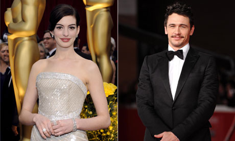 Anne Hathaway And James Franco. GMT. Balancing act  how