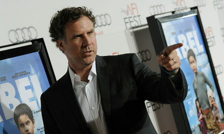 Selling point ... Will Ferrell arrives at a screening of Diego Luna's Abel yesterday.
