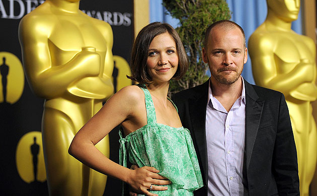 Oscar nominees 2010: Maggie Gyllenhaal and husband Peter Sarsgaard at 2010 Oscar nominees lunch