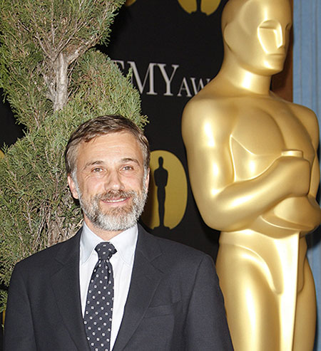 Oscar nominees 2010: Christoph Waltz at the 2010 Oscar nominees lunch