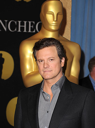 Oscar nominees 2010: Colin Firth at the 2010 Oscar nominees lunch