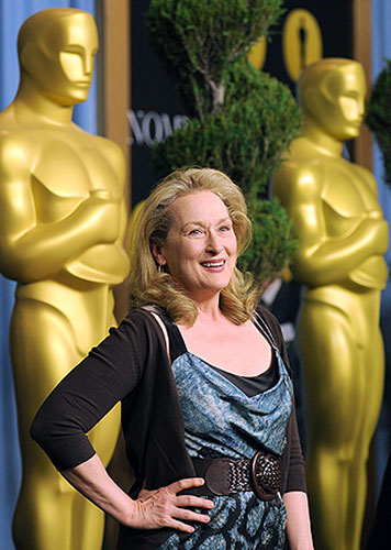 Oscar nominees 2010: Meryl Streep at the 2010 Oscar nominees lunch