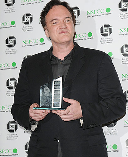 London Critics' Circle: Quentin Tarantino at the 30th annual London Film Critics' Circle awards
