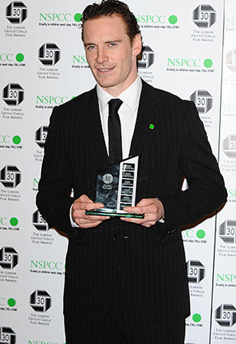 London Critics' Circle: Michael Fassbender at the 30th annual London Film Critics' Circle awards
