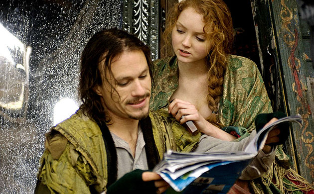 Oscar nominations 2010: Heath Ledger and Lily Cole in The Imaginarium of Doctor Parnassus