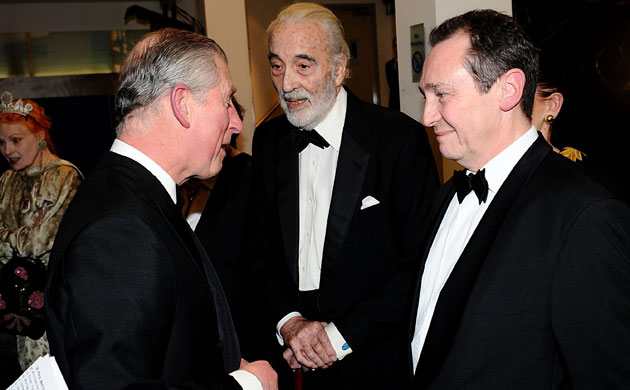 Alice premiere: Alice in Wonderland: Prince Charles, Christopher Lee, Paul Whitehouse