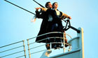 Leonardo DiCaprio and Kate Winslet in a scene from Titanic