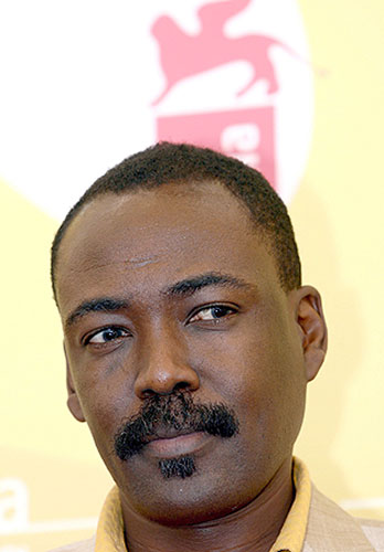 Cannes 2010 directors: Chad-born director Mahamat-Saleh Haroun, with Un Homme Qui Crie
