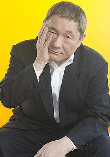 Cannes 2010 directors: Japanese actor, director and artist Takeshi Kitano, with Outrage 
