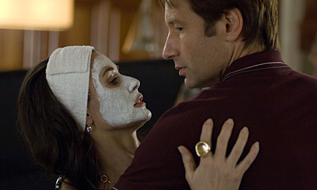 Demi Moore and David Duchovny