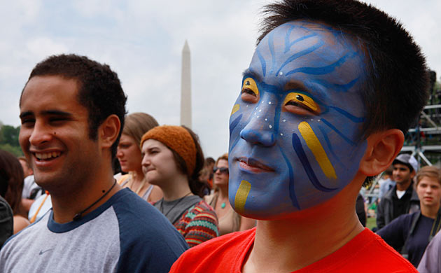 Avatar fan on Earth Day