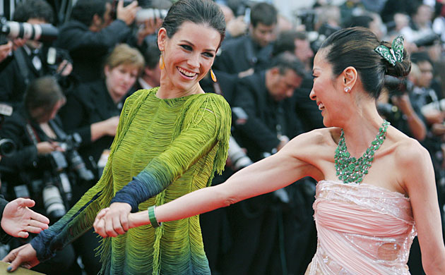 Cannes film festival day6: Evangeline Lilly and Michelle Yeoh in Cannes