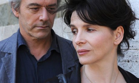 William Shimell and Juliette Binoche in Certified Copy