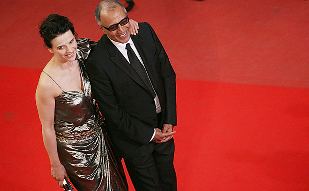 Cannes film festival day8: Juliette Binoche and Abbas Kiarostami at Cannes premiere of Certified Copy