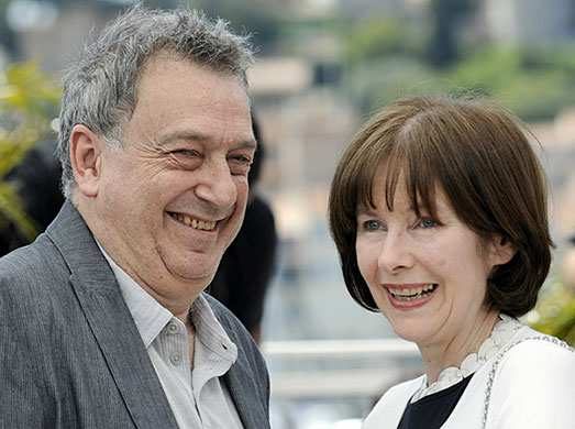 Cannes film festival day8: Stephen Frears and Posy Simmonds at Tamara Drewe photocall at Cannes