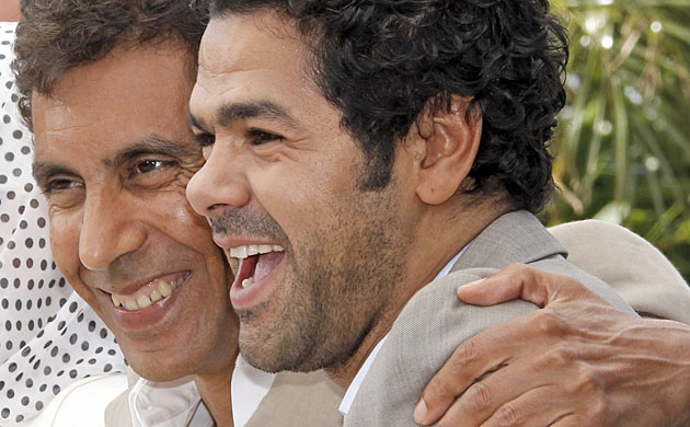 Cannes festival day 10: Rachid Bouchareb and Jamel Debbouze at Cannes photocall for Hors la Loi