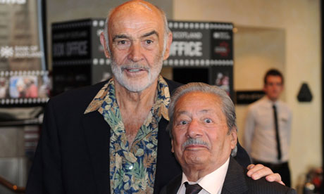 Edinburgh film festival: Sean Connery and Saeed Jaffery at The Man Who Would Be King