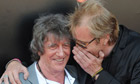 Howard Marks and Rhys Ifans at the Edinburgh film festival screening of Mr Nice
