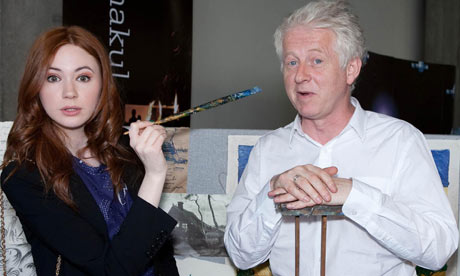 Doctor Who: Richard Curtis and Karen Gillan