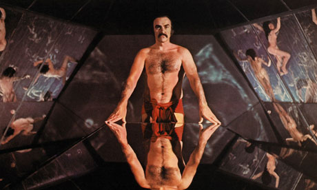 Sean Connery in the film Zardoz 1974 Will Sean Connery ever be able to 