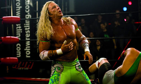 Mickey Rourke in The Wrestler
