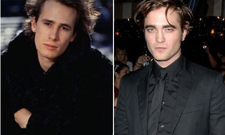 Jeff Buckley and Robert Pattinson. Photograph: Corbis, Jon Kopaloff/Film 