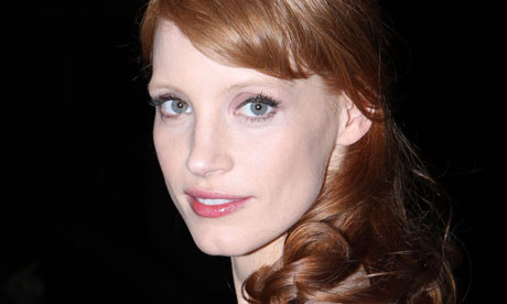Jessica Chastain on Bad Timing Jessica Chastain Photograph Rex