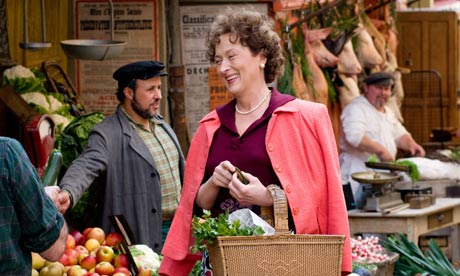 Meryl Streep as blogger Julia Child in food-themed mediocrity Julie and Julia